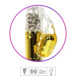 Vibrador Rotativo Recarregável Jack Rabbit VP (RT002R-ST348) - Dourado