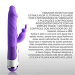 *Vibrador Rotativo Vipmix Multivibrações VP (RT017-14918) - Roxo