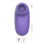 Vibrador Com Pulsação Via App Bella (ST110) - Roxo