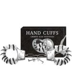*Algema em Metal Com Pelucia Hand Cuffs VP (AL001-ST192) - Zebra