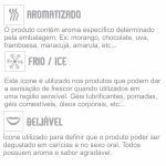 *Gel Beijável Spicy Love Ice 15ml (ST491) - Morango c/ Champagne