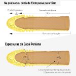 Capa Peniana de 13cm Para 15cm Extender (ST632-SS103) - Amarelo