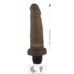 Prótese 14x11cm Com Vibro Tom Upper (UP233-UP720-2-ST788) - Marrom