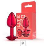 Plug de Metal P Lite Plug (SF256-ST933) - Vermelho