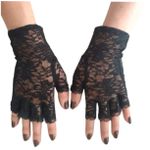 Luva em Renda Curta GS (ST962) - Preta