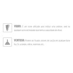 Prótese 13x11cm Com Vibro Tom Classic Upper (UP859-1) - Bege