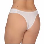 *Calcinha Com Renda e Laço (WI1765) - Branco