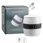 Masturbador Com Vibro Male Masturbator (YSX1339) - Branco
