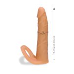 Anel Companheiro 15x10cm Mydick (AC003) - Bege