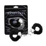 *Algema em Metal Com Pelucia Hand Cuffs VP (AL001-ST192) - Preto