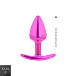 Plug Metálico P Anatômico (HA138) - Lilás