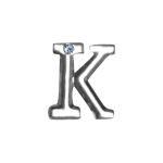 Letras Para Personalização Cromada (HA180C) - K