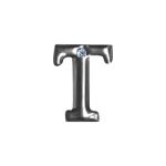 Letras Para Personalização Cromada (HA180C). - T