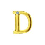 Letras Para Personalização Dourada (HA180D). - D