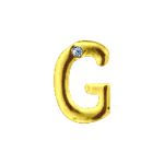 Letras Para Personalização Dourada (HA180D). - G