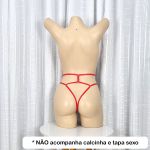 Cinta Liga Aberta (LG004) - Vermelho