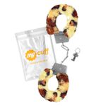 Algema em Metal Com Pelúcia My Cuff - (MVAM01) - Onça