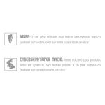 Masturbador Lanterna em Cyberskin Com Vibro VP (MA012) - Formato de Ânus