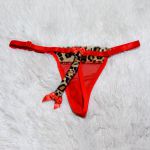 *Calcinha Sexy Rabinho (MCA0565) - Vermelho