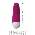 Vibrador Ponto G Recarregável Luther VP (MV056). - Magenta