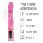 Vibrador Rotativo Youvibe VP (RT002S-ST349) - Rosa