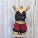 Baby Doll Ivete Íntima Delas (ID897-ST861). - Vermelho