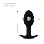 *Plug Pretty Love Anal Balls SI (1194) - Preto