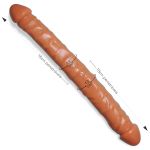 *PROMO - Prótese 37x13cm Ponta Dupla (17538) - Bege