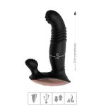 Massageador de Próstata Recarregável SI - (4037) - Preto