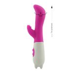 Vibrador Ponto G Com Estimulador SI (5012) - Rosa