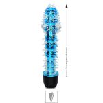 Vibrador Com Capa e Cerdas SI - (5086-ST337) - Azul