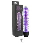 Vibrador Com Capa e Cerdas SI - (5086-ST337) - Roxo