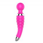 *Vibrador Laura Ponto G Recarregável SI (5482) - Magenta
