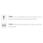 *Massageador de Ponto G e Clitóris "Perfume" SI (6573) - Magenta