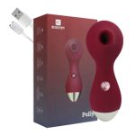 Estimulador Com Pulsação Recarregável Polly SI (6653) - Vinho
