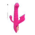 Vibrador Ponto G Vai e Vem Orgasm Clitoral SI (6836) - Rosa