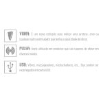 Vibrador Recarregável Velvet SI (7013) - Preto
