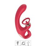 Vibrador Ponto G Com Sucção Sandra SI (8666) - Vermelho
