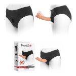 Cinta Peniana Formato de Cueca Com Pênis SI -(9394) - Preta