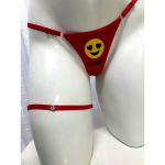 Calcinha Emoji Vermelha Íntima Delas (ID1092V) - Apaixonada