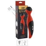 Massageador Recarregável Hebe (IM0154) - Vermelho c/ Preto