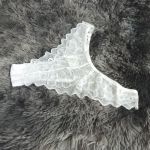 *Calcinha Renda Conforto (LK001) - Branco