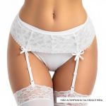 *Cinta Liga Em Renda (LS5110) - Branco