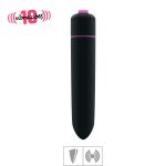 Cápsula Vibratória Plus 10 Vibrações VP -(MV103-ST469) - Preto