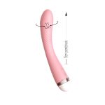 Vibrador Ponto G Recarregável Lilo (PG108) - Rosa Bebê