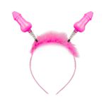 Tiara Com Mini Pênis - (FC1458 - RA1458) - Rosa