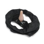 *Calcinha em Vinil Com Plug VP (SA014).. - Preto