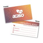 Cartão De Visita Com 50un (ST247) - Mandala