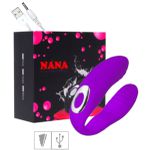 Vibrador Para Casal Recarregável Nana SI (ST917) - Roxo