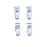 Presilha Para Meia 4un (ST977) - Branco
